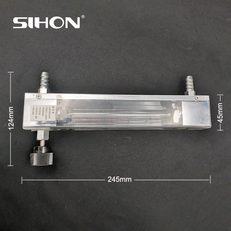 Sihon Glass Rotameter Lzj-10 Gas Liquid Air Water Rotameter with Complete Specifications