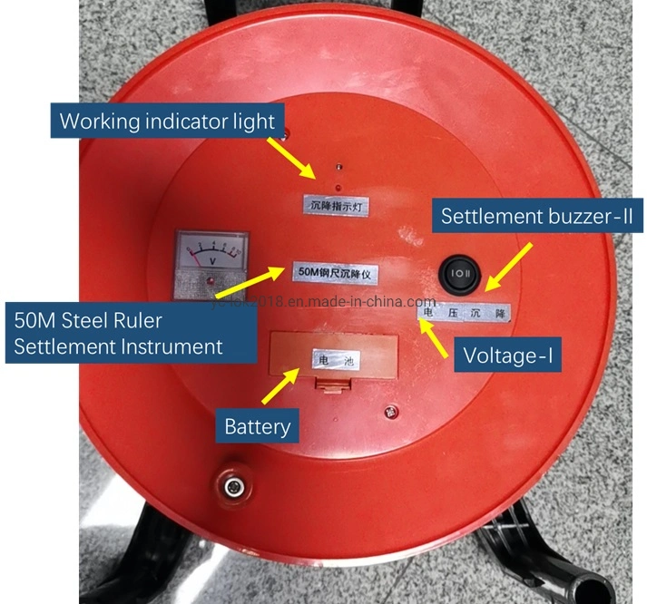 Borehole Water Depth Level Indicator Meter with Alarm