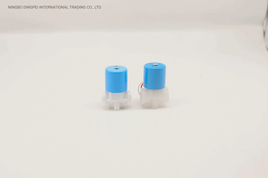 Factory Price Plastic Plunger Solenoid Valve 1/4