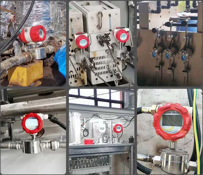 0.5% High Accuracy Lubricant Hydraulic Oil Tanker Flow Meter